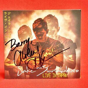 Jake Shimabukuro Live in Japan 2 Discs CD 2016 Signed